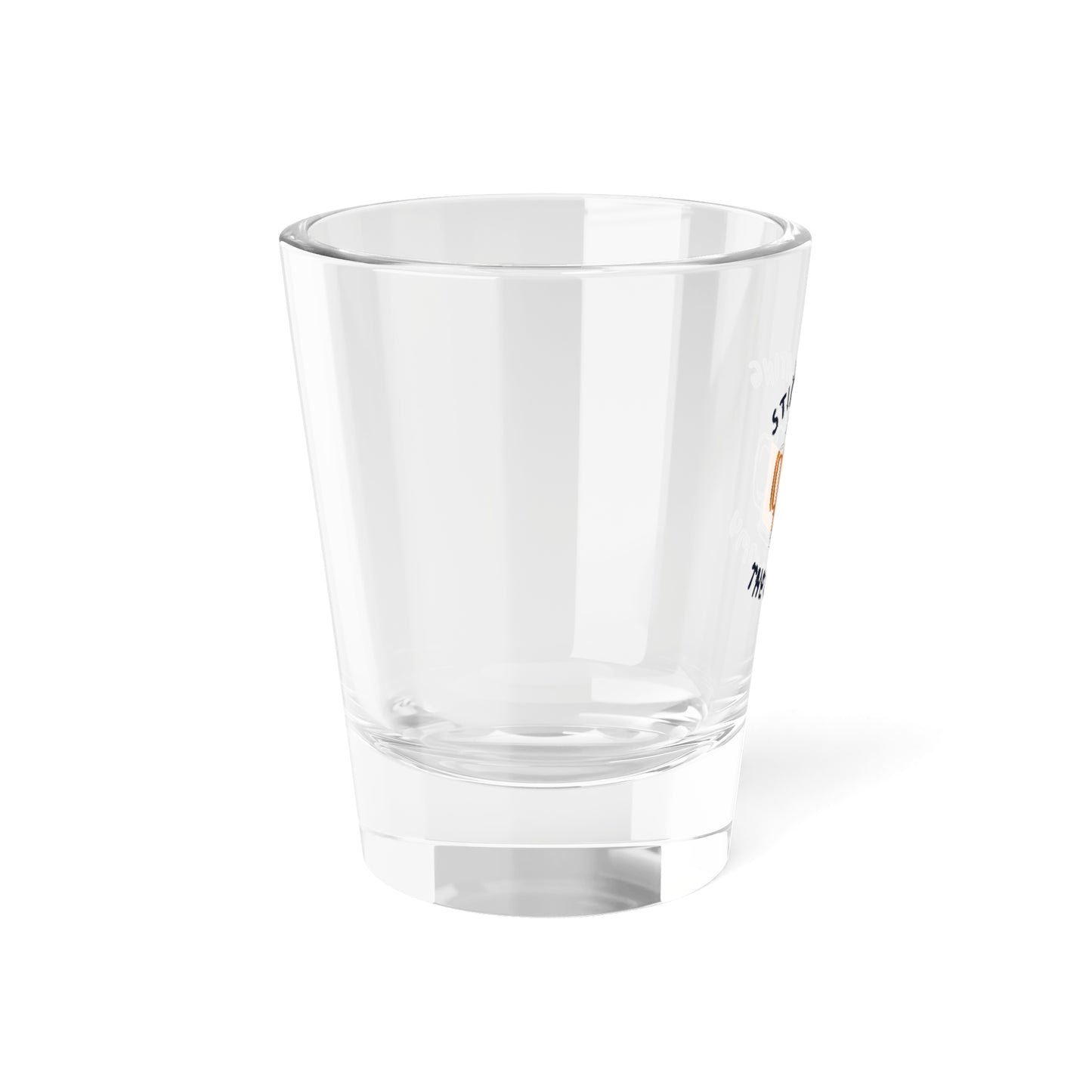 Funny Shot Glass - "Stimulating The Economy" - Perfect for Parties, Gifting, Home Bars, Birthdays, Celebrations